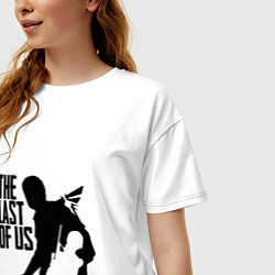 Футболка оверсайз женская THE LAST OF US, цвет: белый — фото 2
