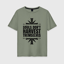 Футболка оверсайз женская Harvest Themselves, цвет: авокадо