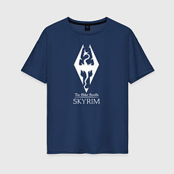 Женская футболка оверсайз TES Skyrim