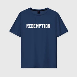 Женская футболка оверсайз Redemption