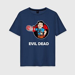 Женская футболка оверсайз Fallout: Evil Dead