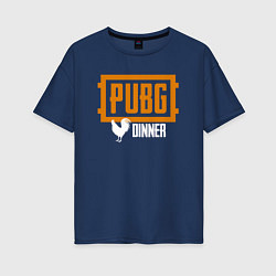 Женская футболка оверсайз PUBG 3