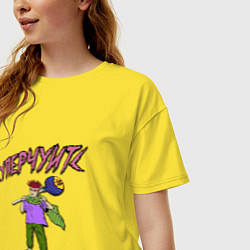 Футболка оверсайз женская GoneFludd, цвет: желтый — фото 2