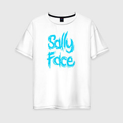 Футболка оверсайз женская SALLY FACE, цвет: белый