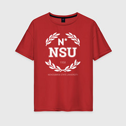 Женская футболка оверсайз NSU