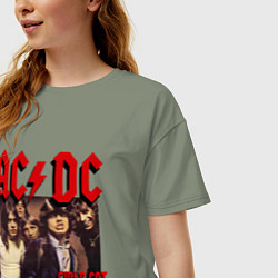 Футболка оверсайз женская Girls got the rhythm, цвет: авокадо — фото 2