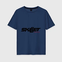 Женская футболка оверсайз Skillet Comatose