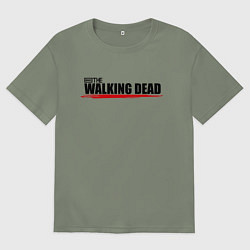 Футболка оверсайз женская Крылья, цвет: авокадо