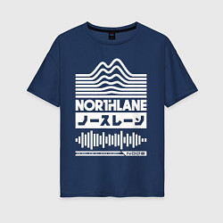 Женская футболка оверсайз Northlane Music