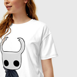 Футболка оверсайз женская Hollow Knight, цвет: белый — фото 2