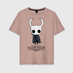 Футболка оверсайз женская Hollow Knight, цвет: пыльно-розовый