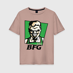 Женская футболка оверсайз BFG
