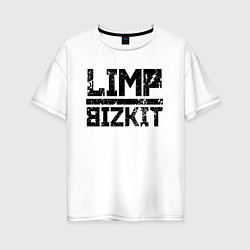 Женская футболка оверсайз LIMP BIZKIT