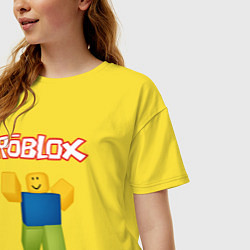 Футболка оверсайз женская ROBLOX, цвет: желтый — фото 2