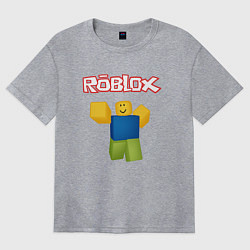 Футболка оверсайз женская ROBLOX, цвет: меланж