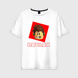 Футболка оверсайз женская ROBLOX, цвет: белый