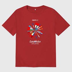 Женская футболка оверсайз Eurovision 2020