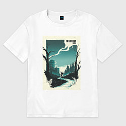 Футболка оверсайз женская THE LAST OF US, цвет: белый