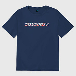 Футболка оверсайз женская Pharaoh, цвет: тёмно-синий