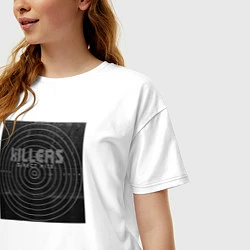 Футболка оверсайз женская The Killers, цвет: белый — фото 2