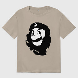 Футболка оверсайз женская Che Mario, цвет: миндальный