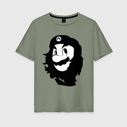 Женская футболка оверсайз Che Mario