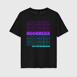 Женская футболка оверсайз PAYTON MOORMEIER - ТИКТОК