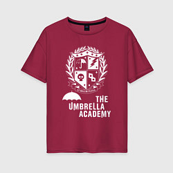 Женская футболка оверсайз Академия Амбрелла 2
