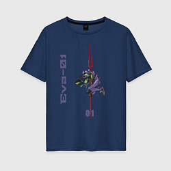 Женская футболка оверсайз Eva01