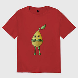 Женская футболка оверсайз Лимон