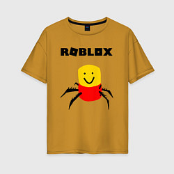 Футболка оверсайз женская ROBLOX, цвет: горчичный