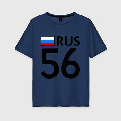 Женская футболка оверсайз RUS 56