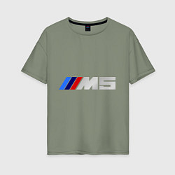 Женская футболка оверсайз BMW M5