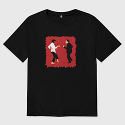 Футболка оверсайз женская Dance mia vega, цвет: черный