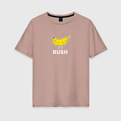 Женская футболка оверсайз RUSH BANANA