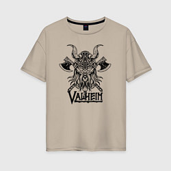 Женская футболка оверсайз Valheim