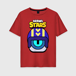 Женская футболка оверсайз STU СТУ Brawl Stars