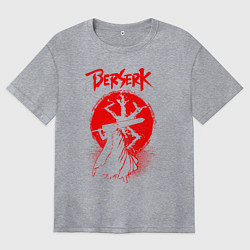 Футболка оверсайз женская BERSERK, цвет: меланж