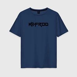 Женская футболка оверсайз Kefrod