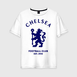 Женская футболка оверсайз Chelsea Est. 1905