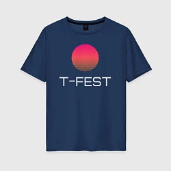 Женская футболка оверсайз T-Fest