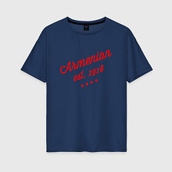 Женская футболка оверсайз Armenian 1918