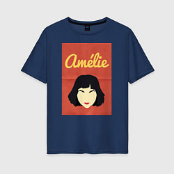 Женская футболка оверсайз Amelie