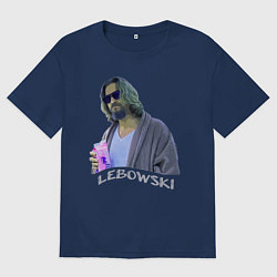 Женская футболка оверсайз Большой Лебовски Чувак