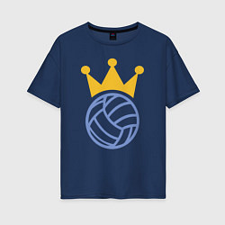 Женская футболка оверсайз Volleyball King