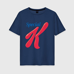 Женская футболка оверсайз Special k merch Essential