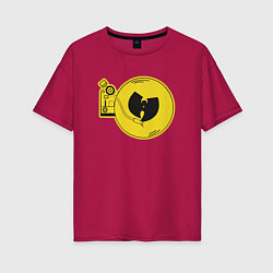 Женская футболка оверсайз Wu-Tang Vinyl