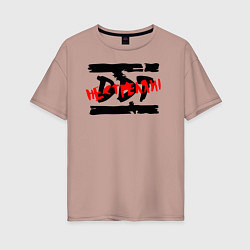 Женская футболка оверсайз DDT НЕ СТРЕЛЯЙ!