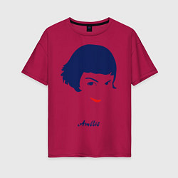 Женская футболка оверсайз Amelie Poulain