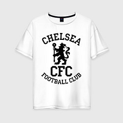 Женская футболка оверсайз Chelsea CFC